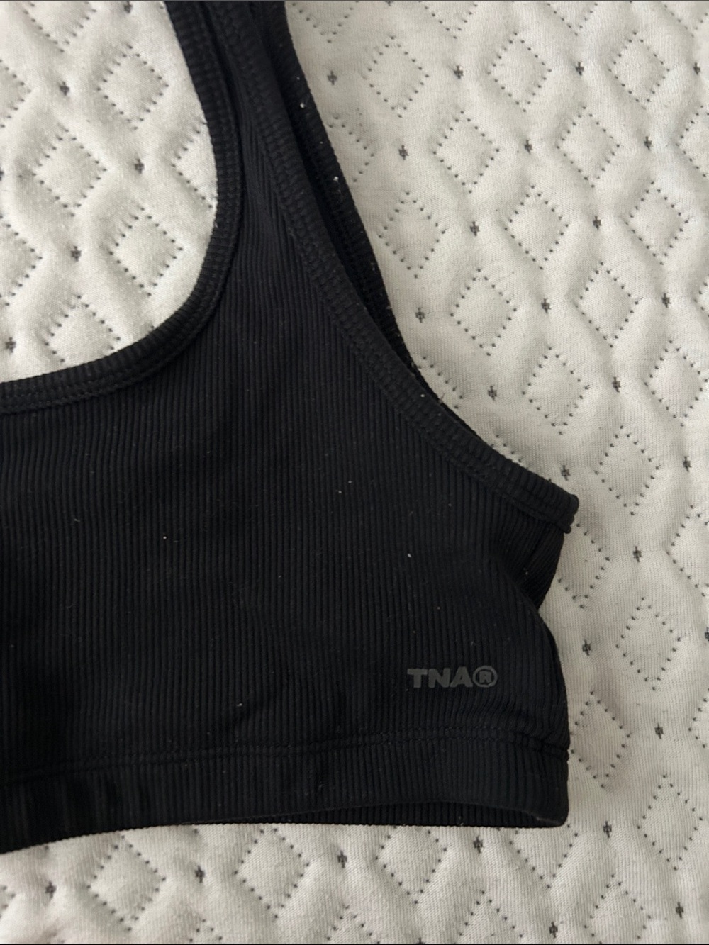 TNA Ribbed Mini Bra Top - Picture 2 of 3